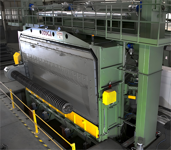 盘卷棒线材抛丸机